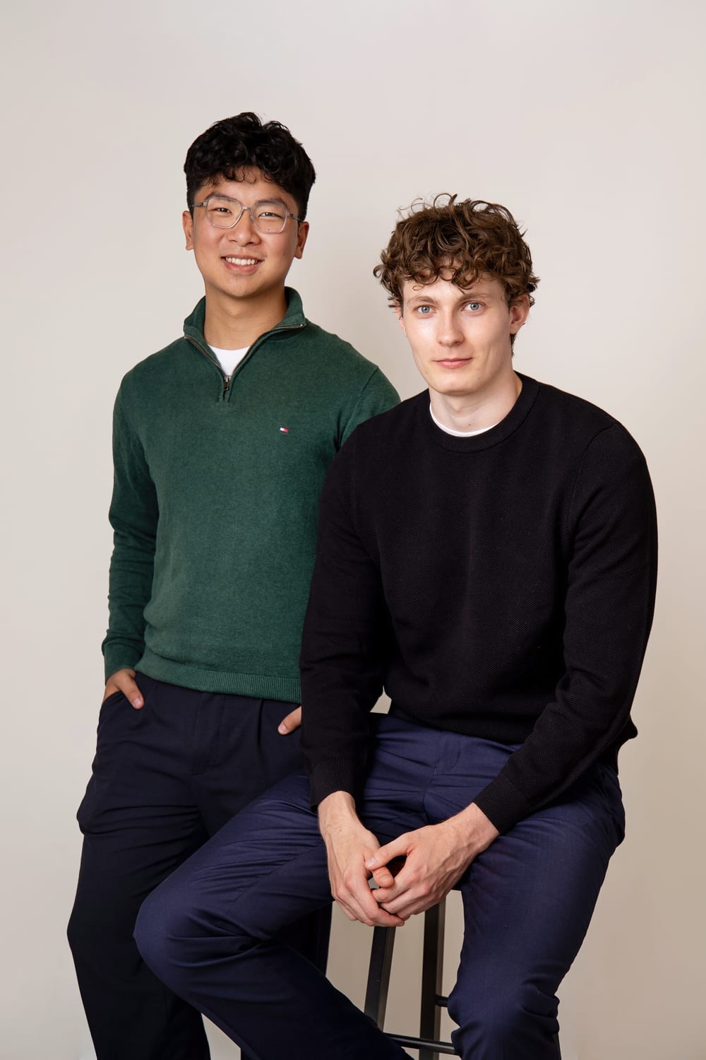 Jeremy and James, founders of Vitalis Tutors